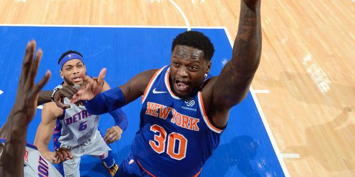 兰德尔关键罚球命中,尼克斯险胜活塞保排名  兰德尔关键罚球命中,尼克斯险胜活塞保排名